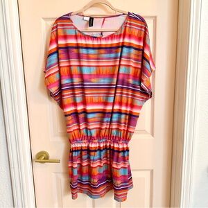 Orange La Blanca dress